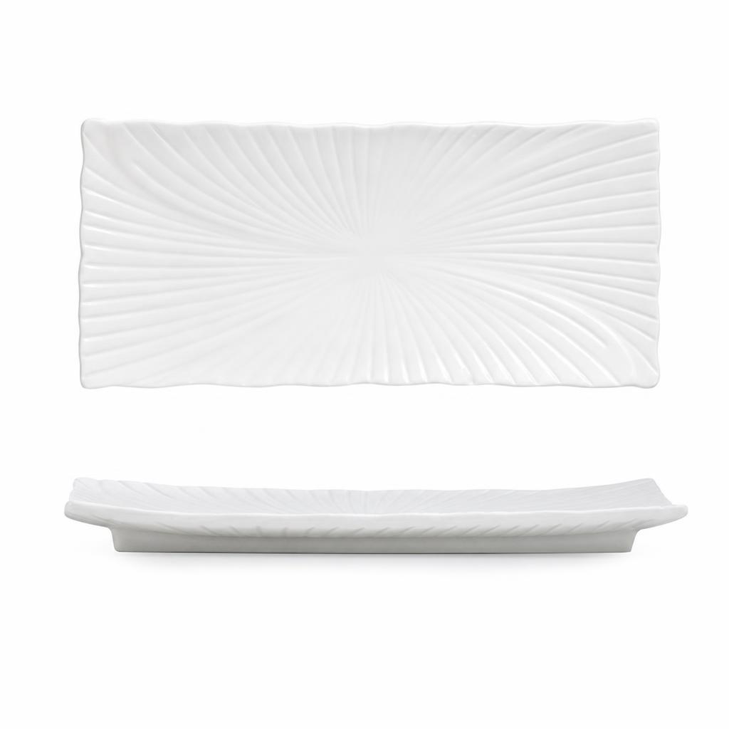 8-inch Ginkgo Square plate