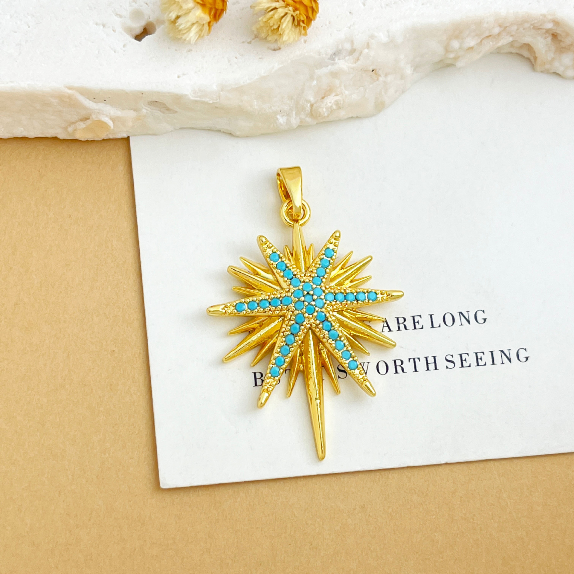14:Xl4883 starfish pendant gold