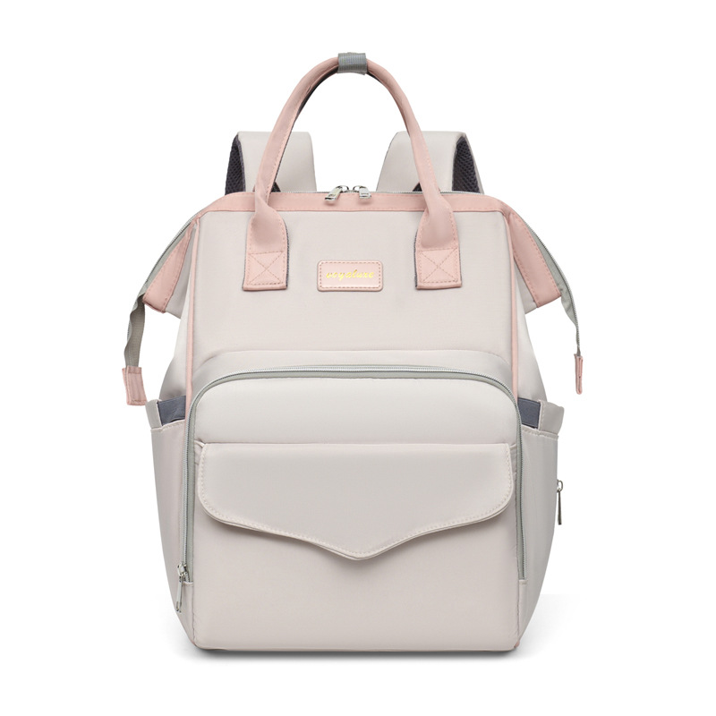 Off-white with pink