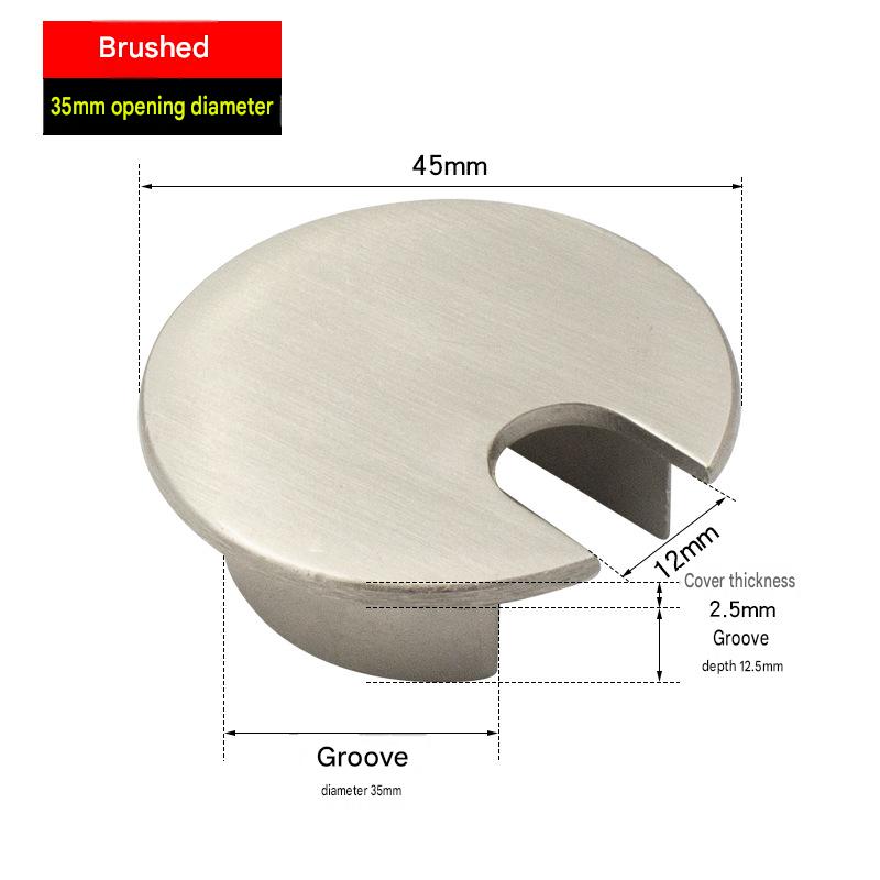 Zinc alloy wire box opening 35mm (wire drawing)