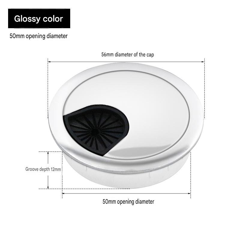 Zinc alloy wire box opening 50mm (bright light)