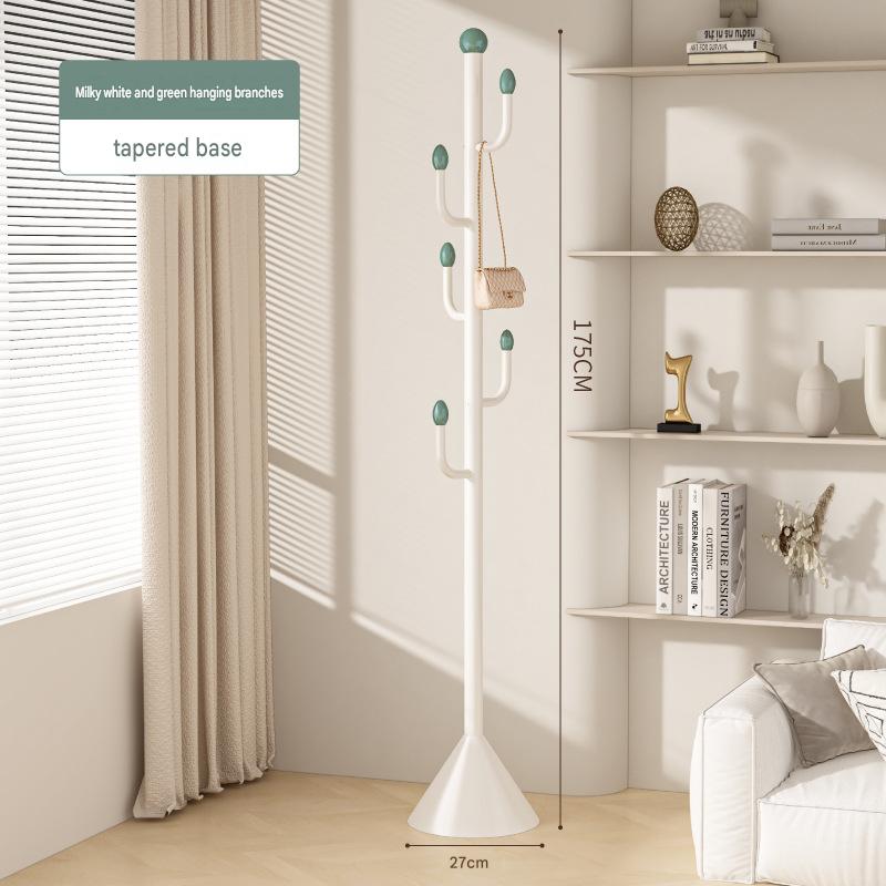 [original upgrade]-cactus coat rack-white rack green date   reinforced tapered chassis