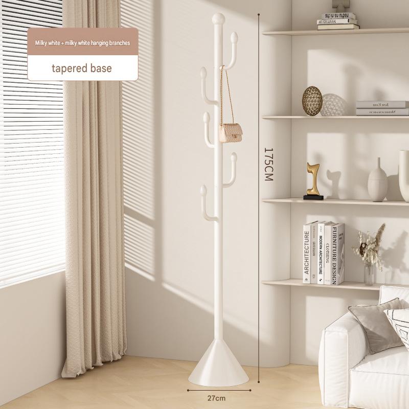 [original upgrade]-cactus coat rack-white rack white jujube reinforced tapered chassis