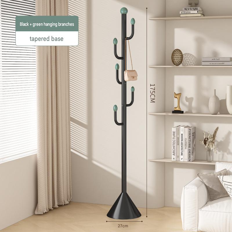 [original upgrade]-cactus coat rack-black frame green date   reinforced tapered chassis