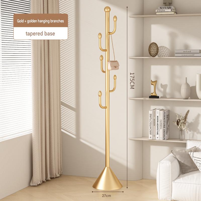 [original upgrade]-cactus coat rack-gold rack gold jujube   reinforced tapered chassis