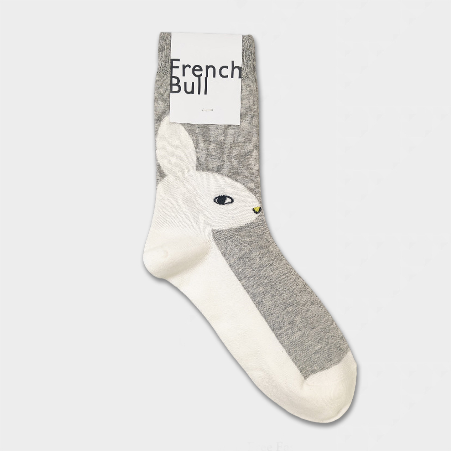 Rabbit gray and white