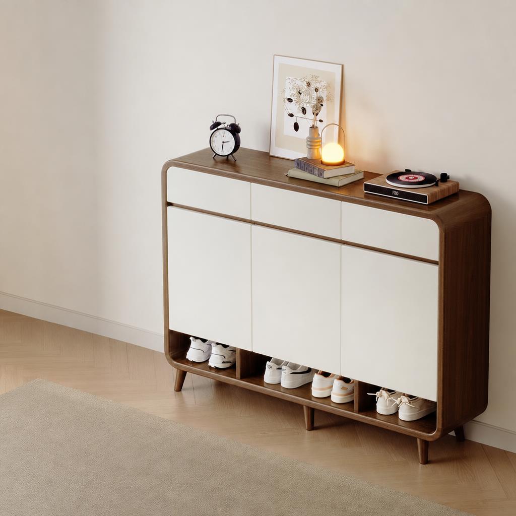 [tulip sandalwood color   white] 120-32-112 [thickened density board]