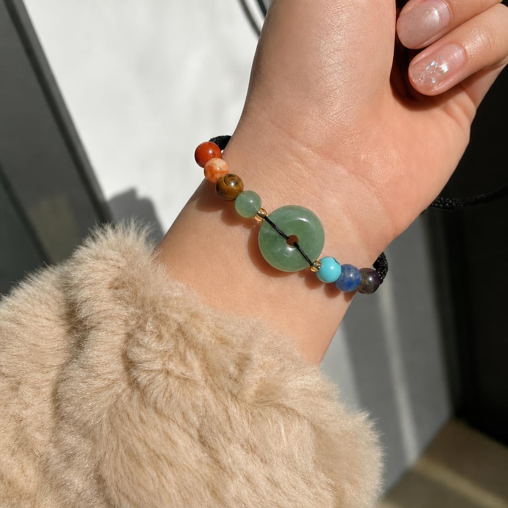Green aventurine color