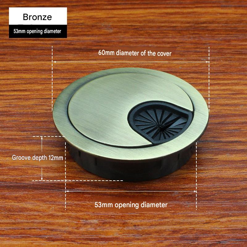 Zinc alloy wire box opening 53mm (Qinggu)