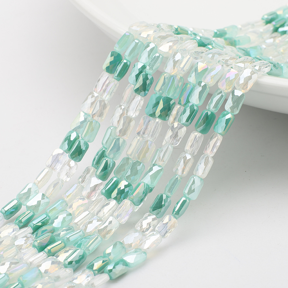 Ice clear green 4*7mm