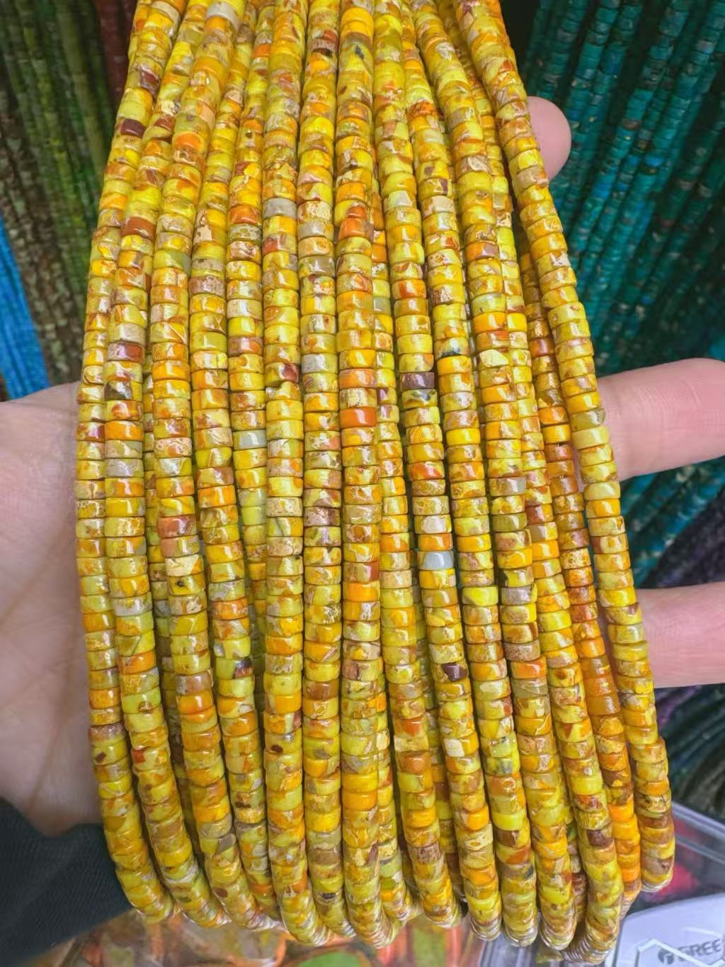 Bright yellow 2*4mm