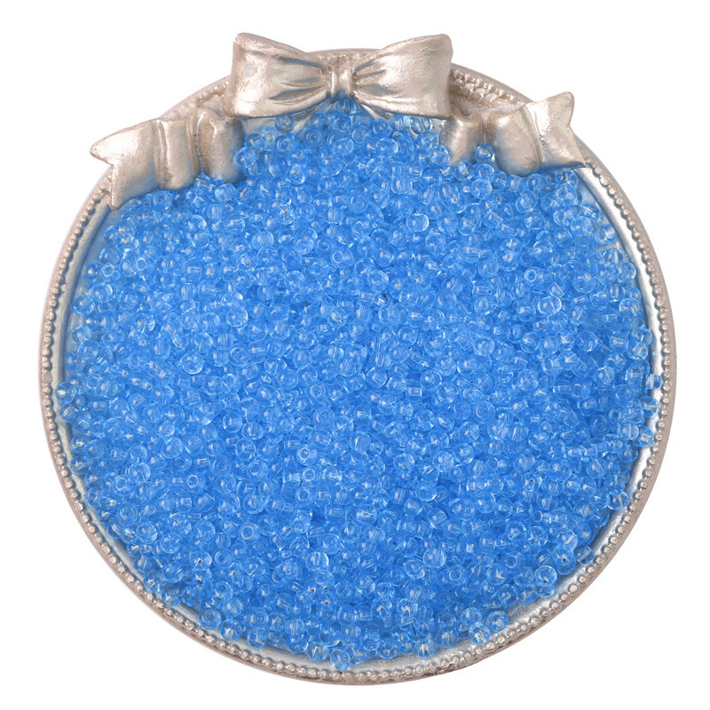 Lake blue 3mm hole  0.8mm