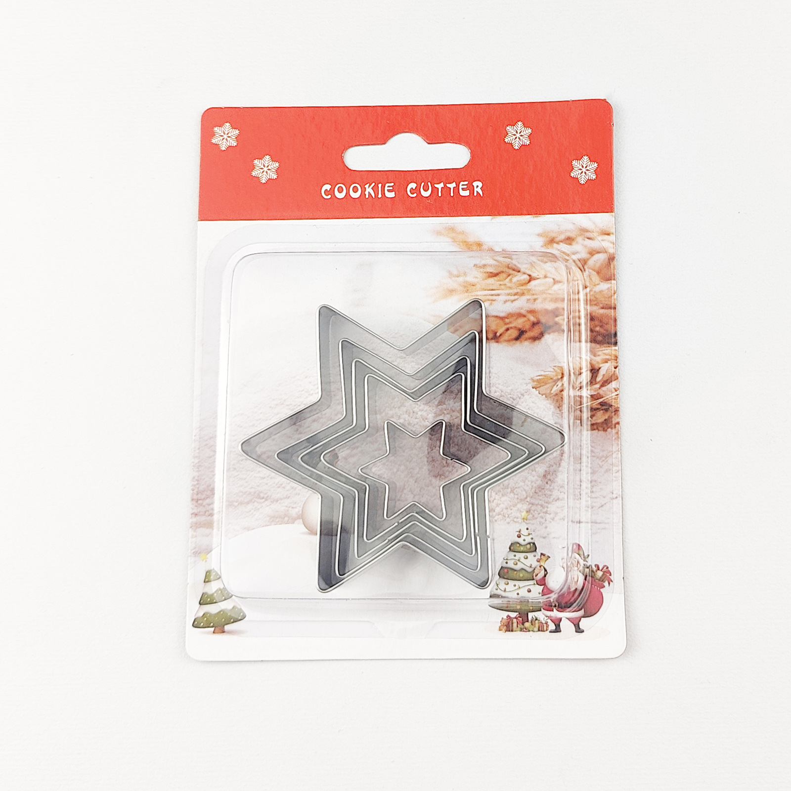 5 piece set star shape
