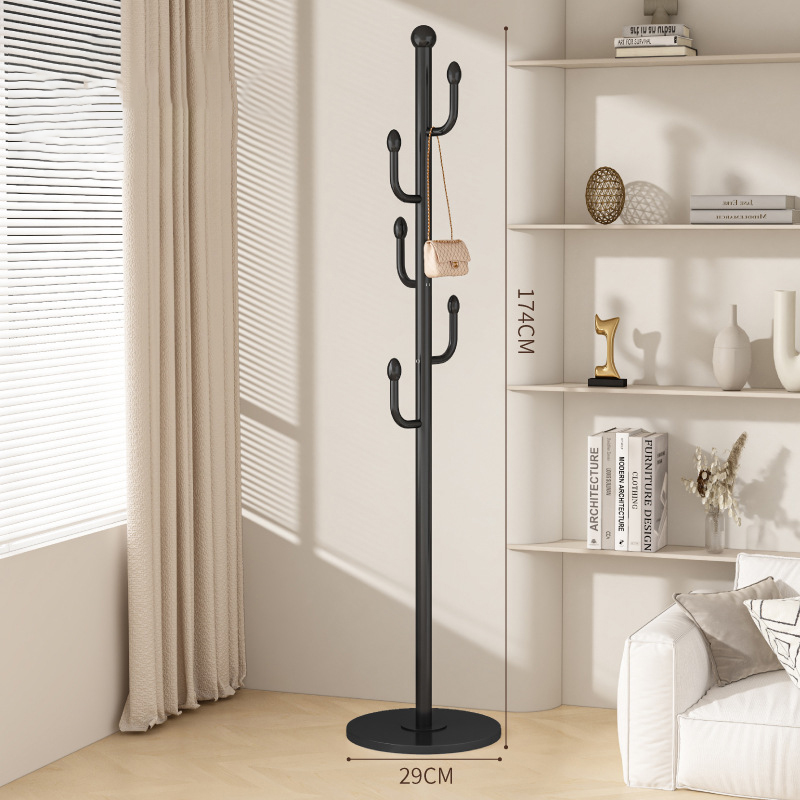 [original design] - cactus coat rack - black rack black date   marble base
