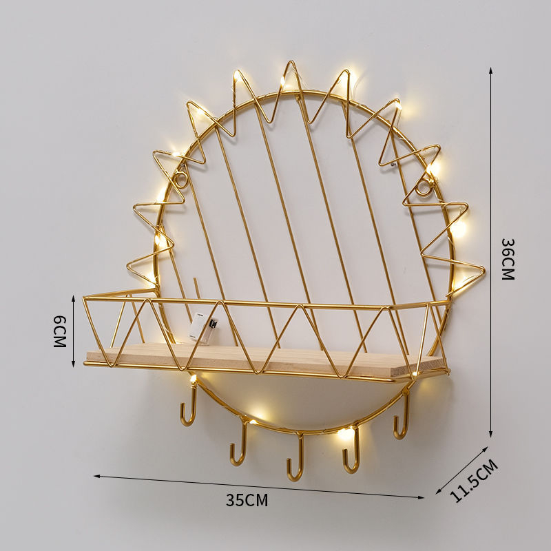 Gold-Sun decorative hook   lamp