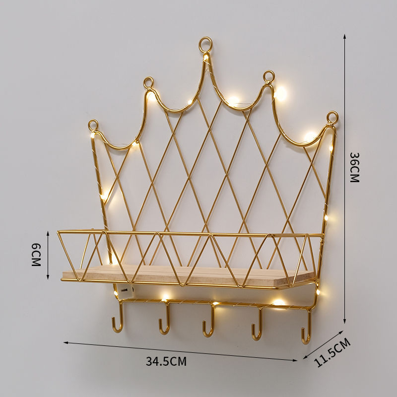 Gold-crown decoration hook   lamp