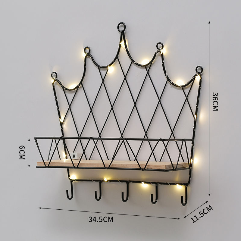 Black-Crown decoration hook   lamp