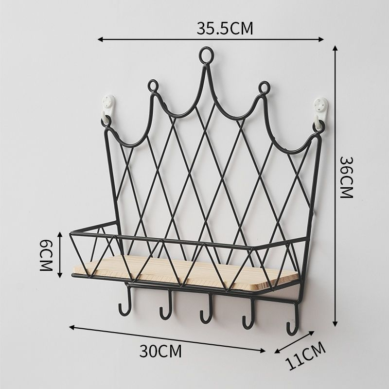 Black-Crown Trim Hook
