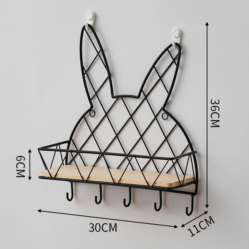 Black-Rabbit Decoration Hook