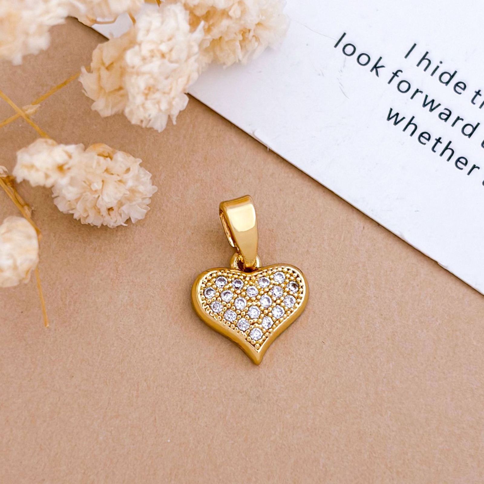 Xl5784 perfect love pendant gold