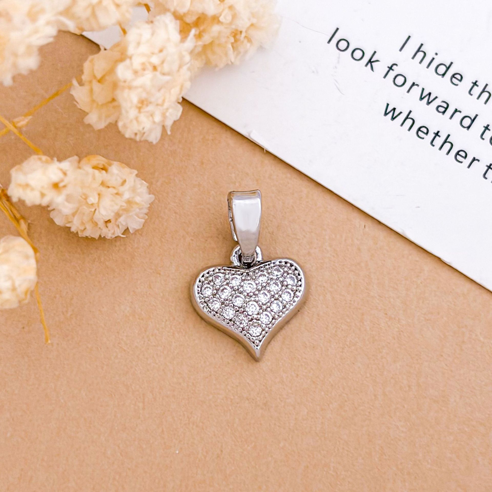 Xl5784 perfect love pendant silver