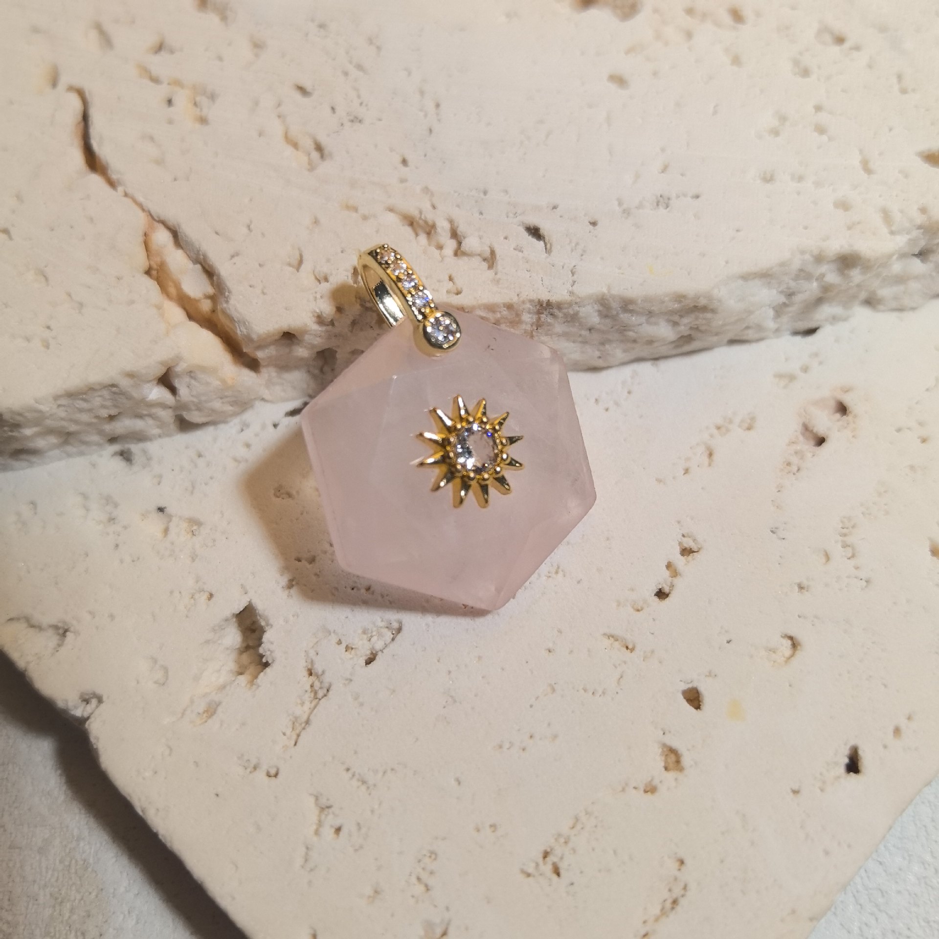 Pink crystal
