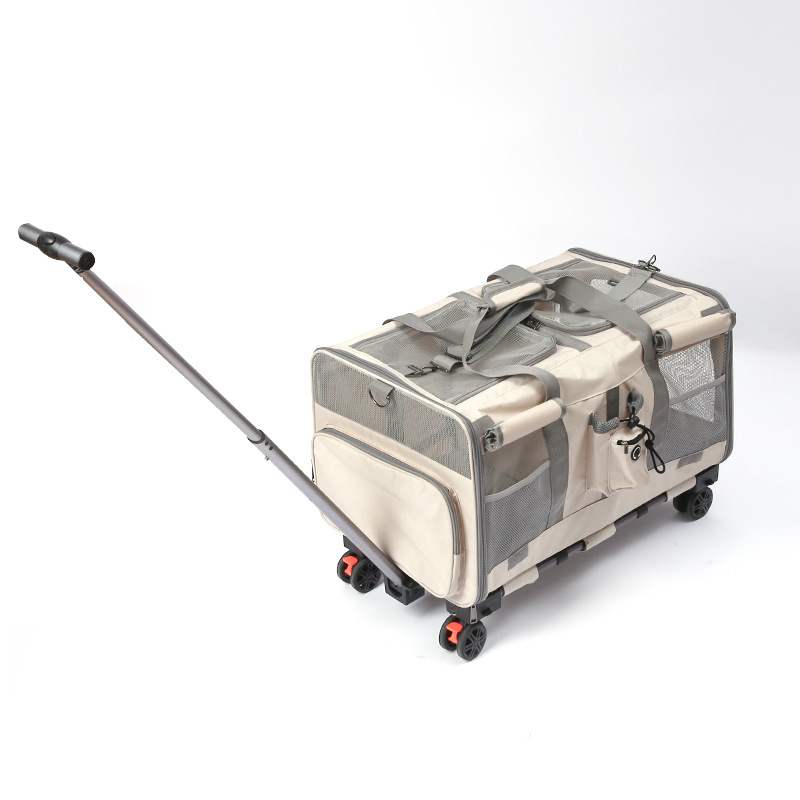 9806 meter white bag pull rod [pull rod can be separated]]