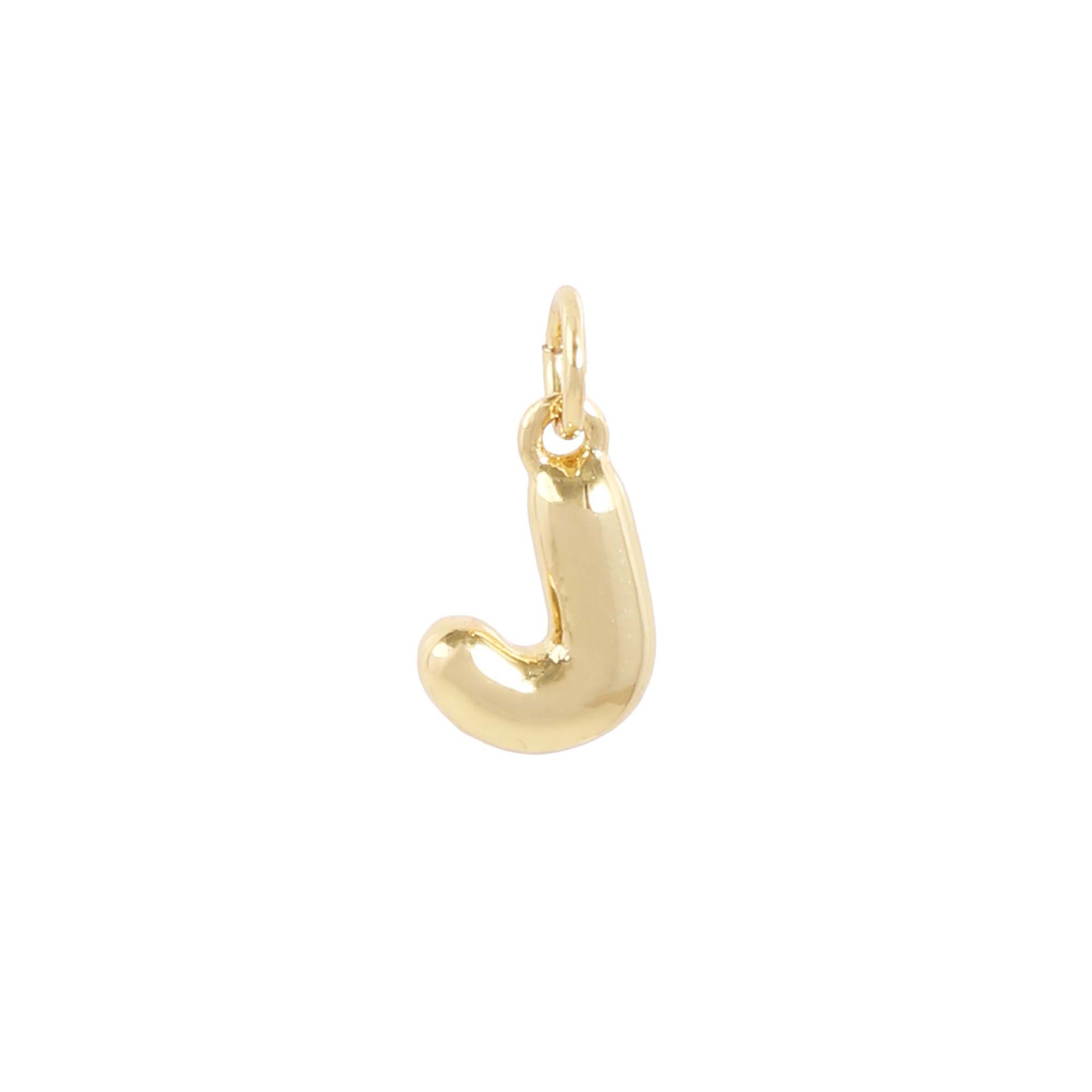 10:18k gold single letter j