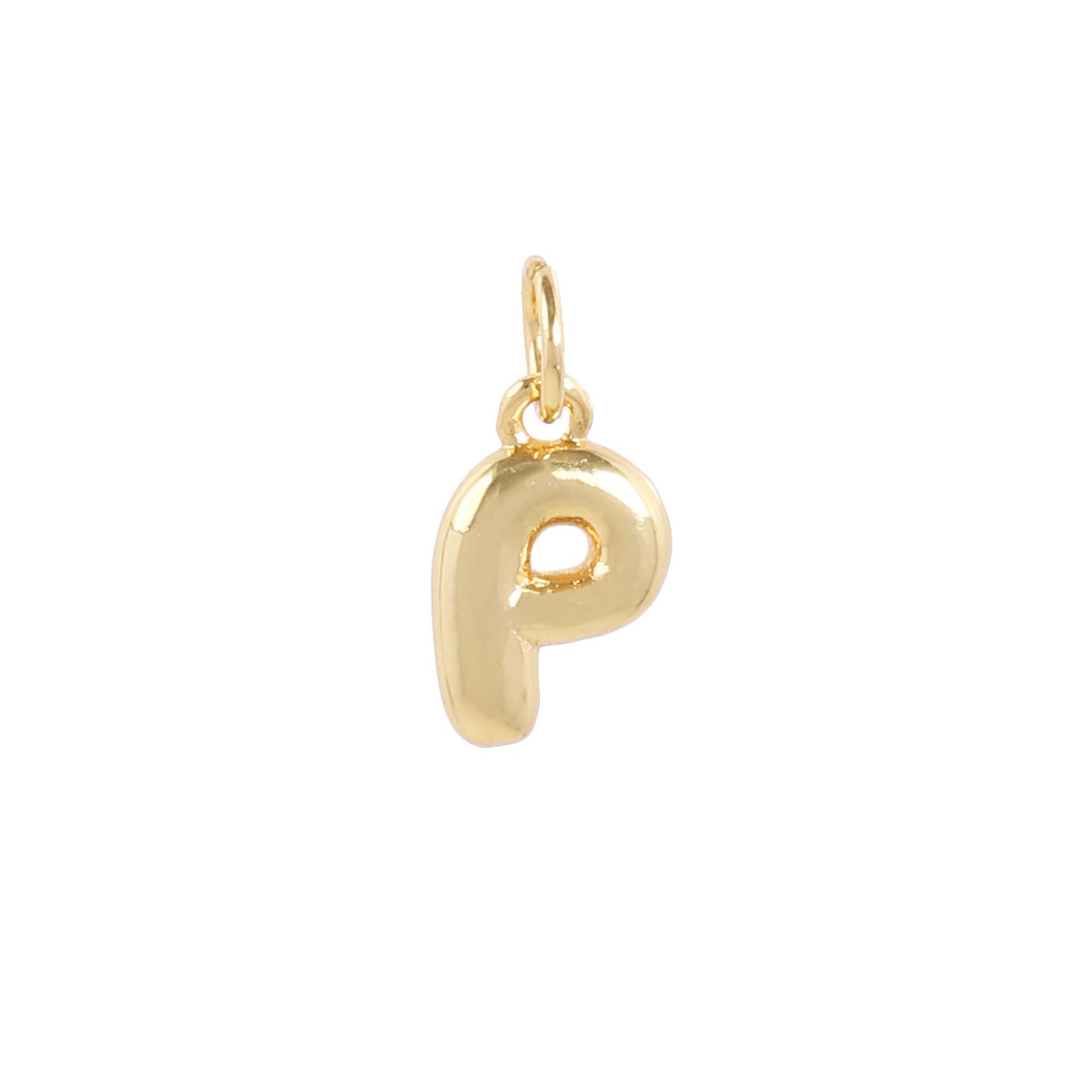 16:18k gold single letter p