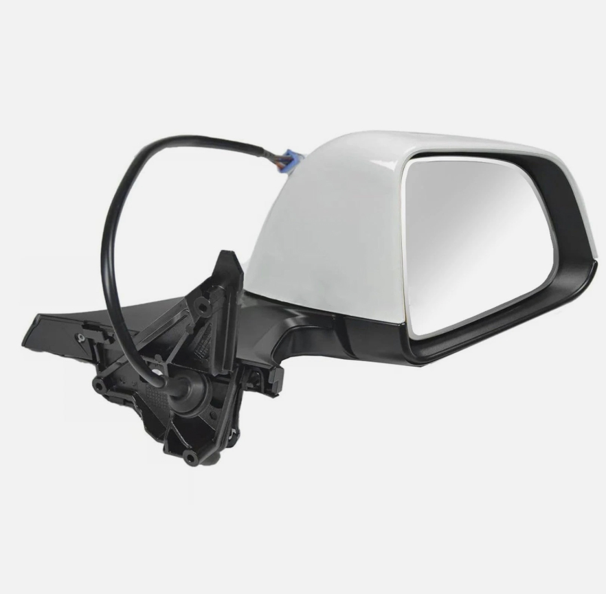 White assembly anti-glare lens, right side