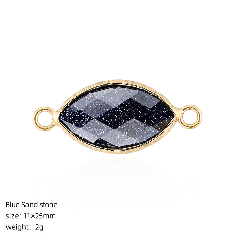 Blue Goldstone synthetic