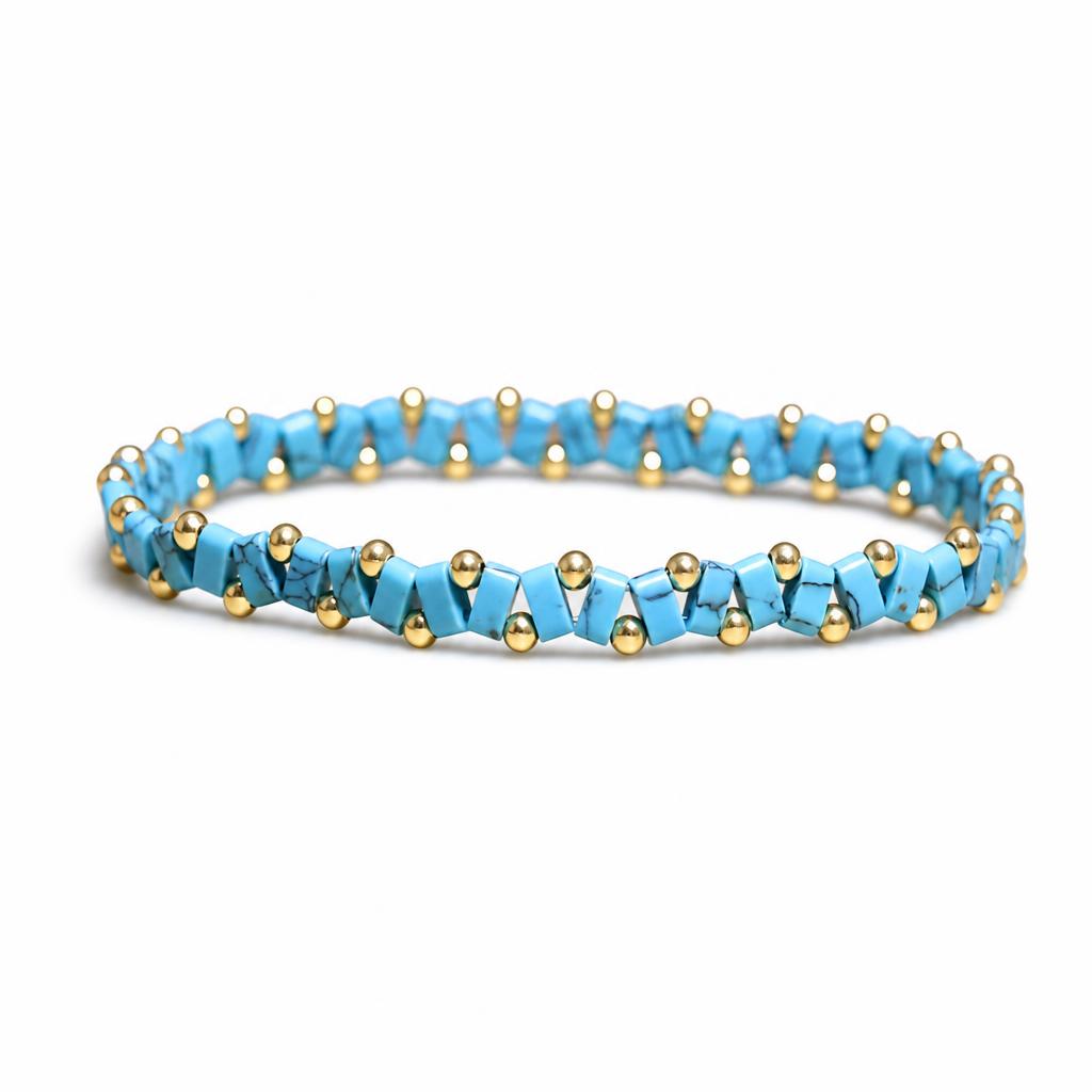 13:Black line turquoise
