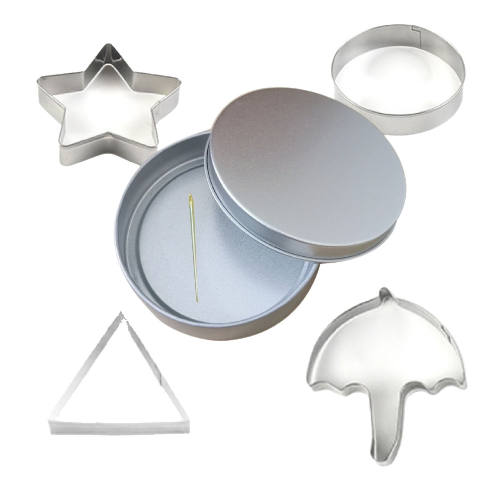 410# sugar cookie mold 6-piece set