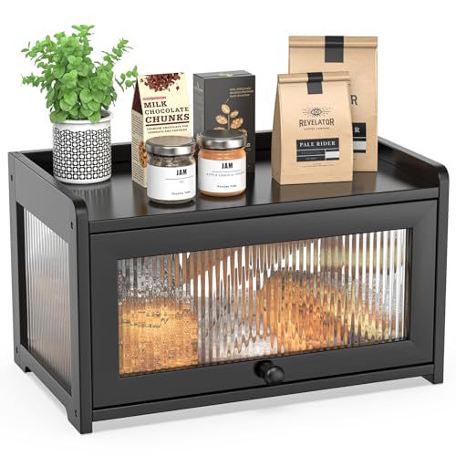 black bread cabinet