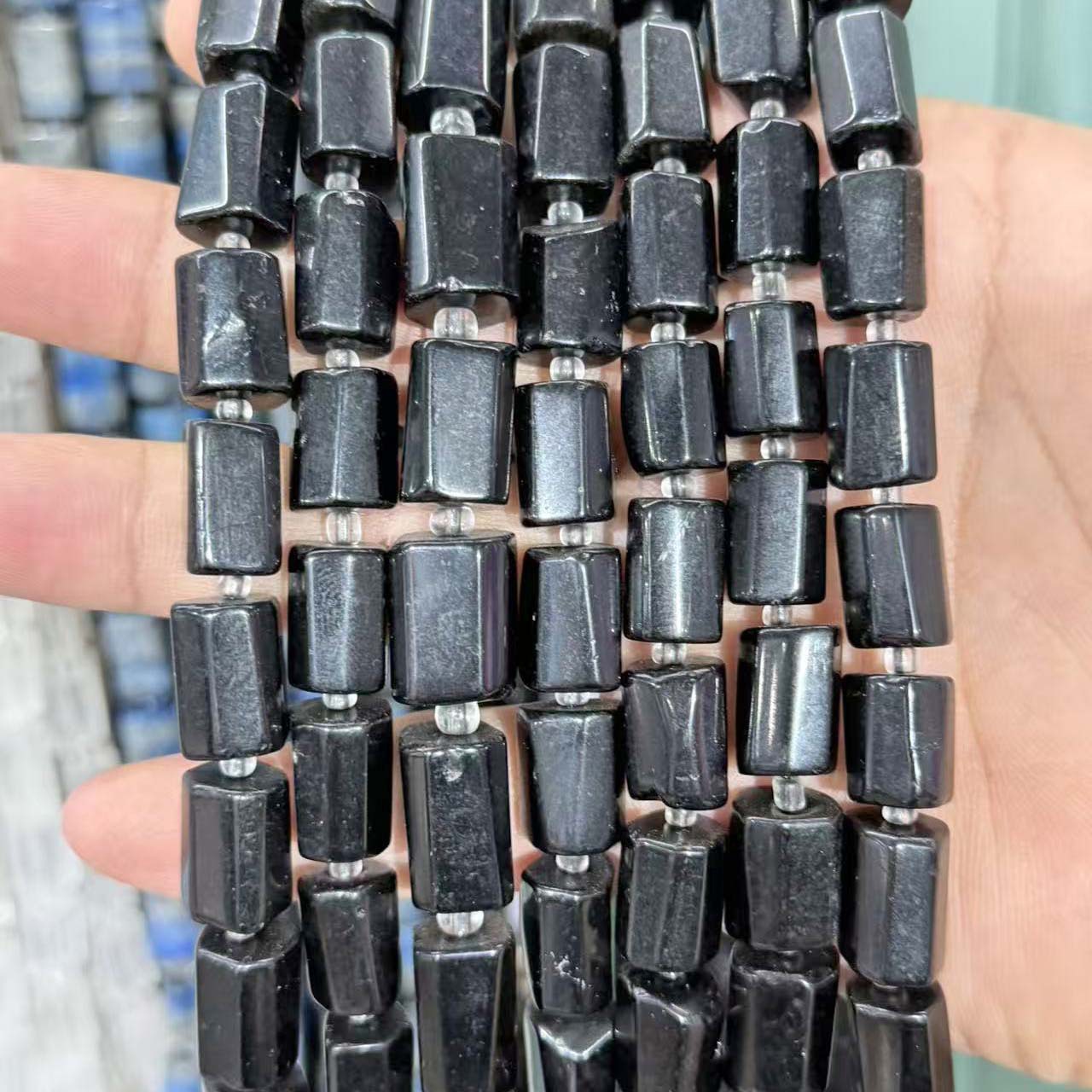black Tourmaline 10-14mm