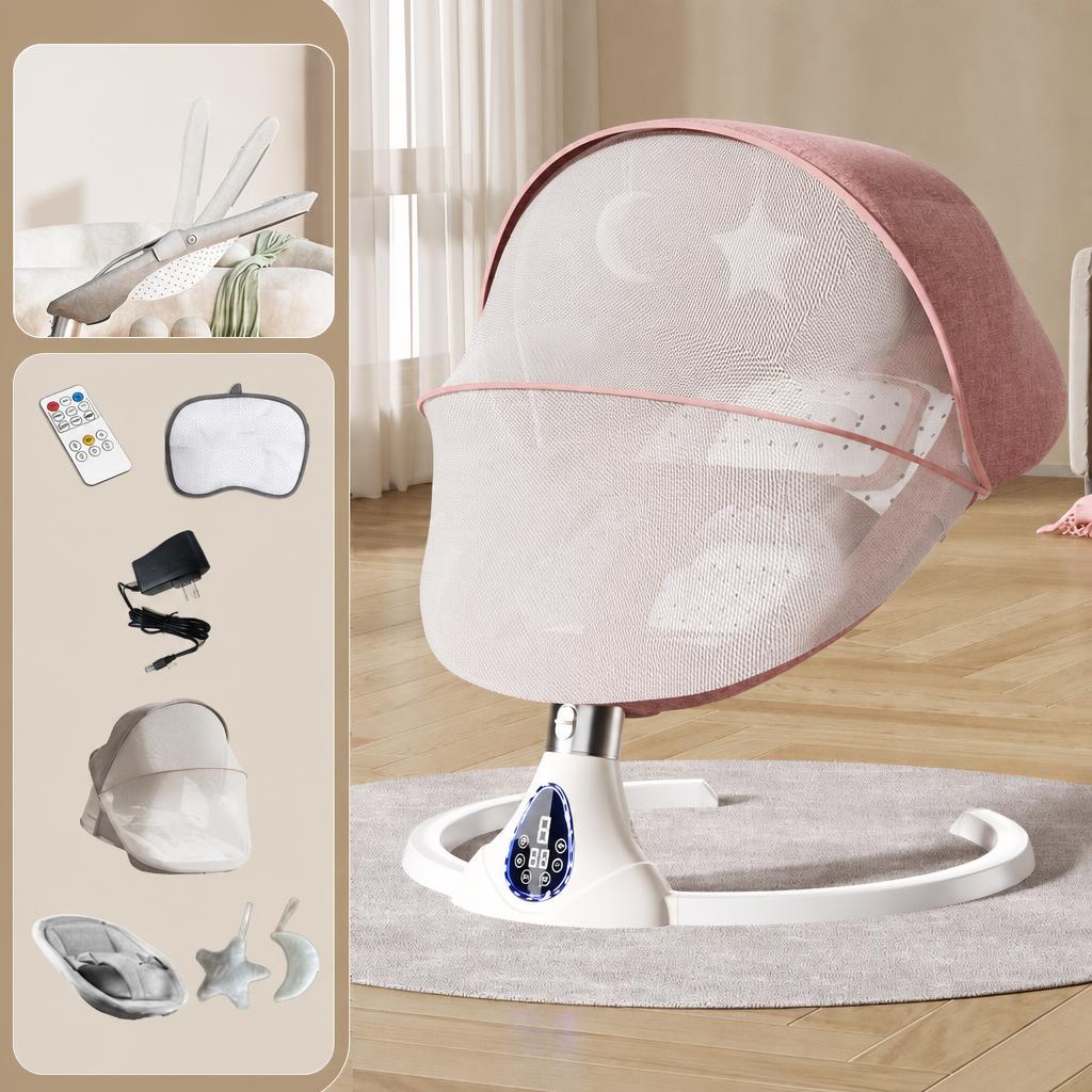 light bluetooth music - removable and washable cushion - app control - pink six-piece set