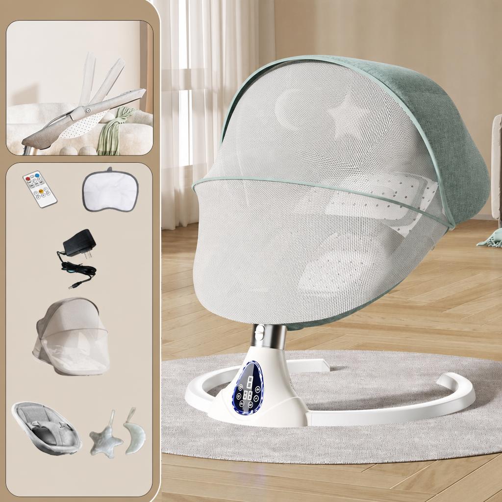 light bluetooth music - removable and washable cushion - app control - green six-piece set