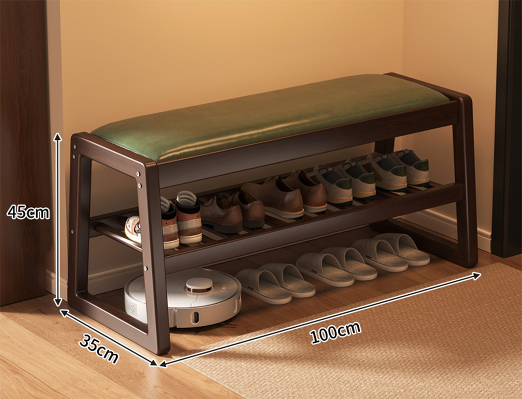 Walnut color green pad-100cm