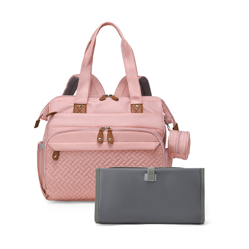Pink-with diaper pad