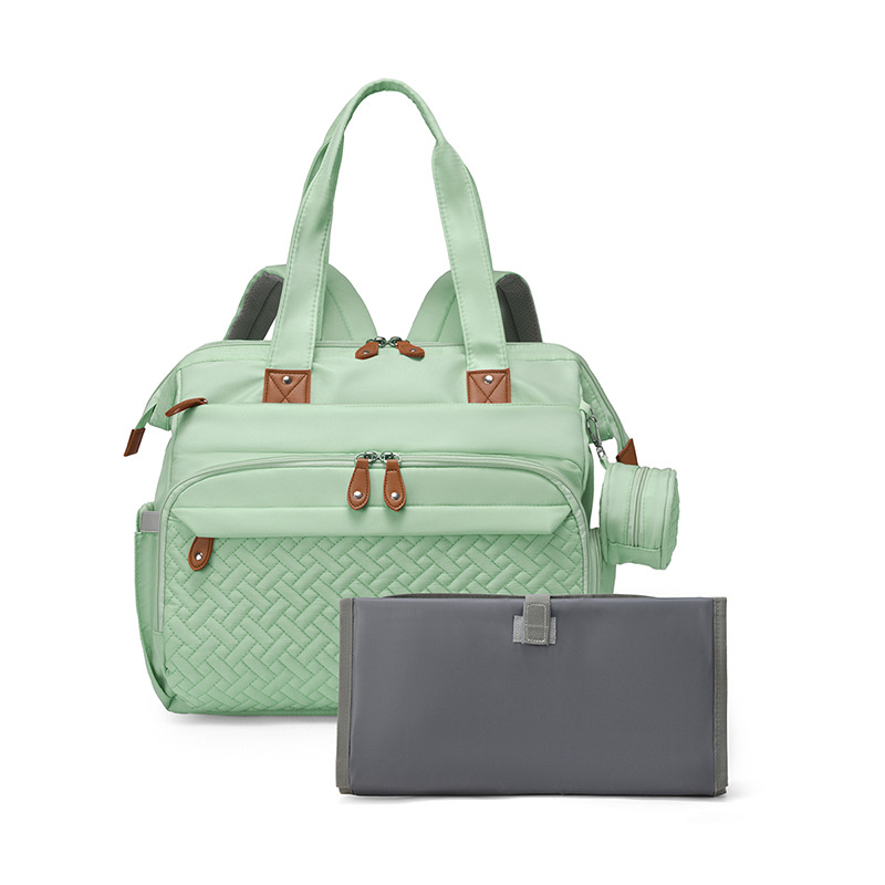 Green-with diaper pad