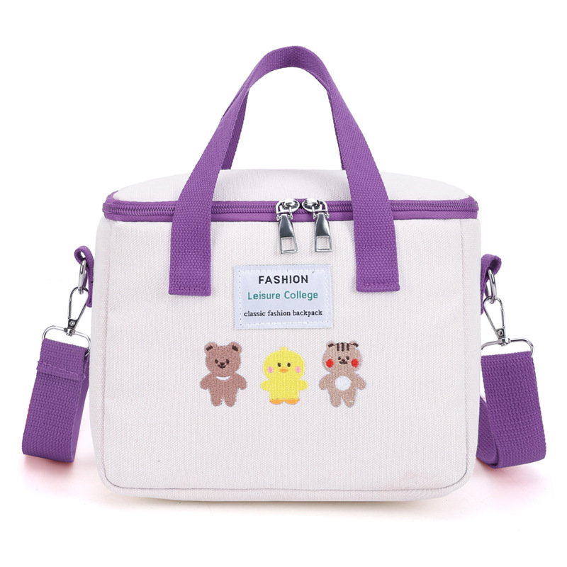 beige with purple