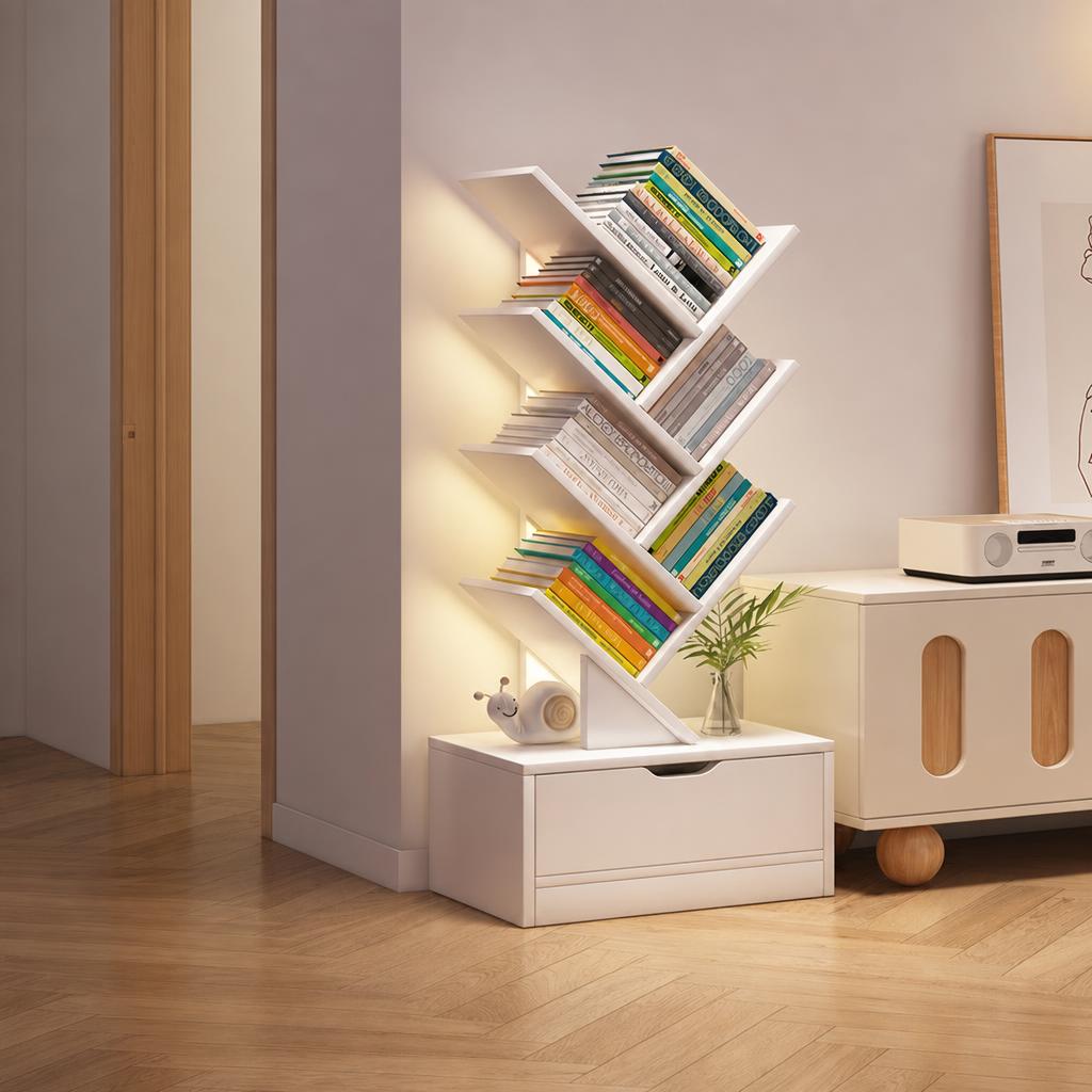 Warm white [8-layer cabinet door model] 100cm high