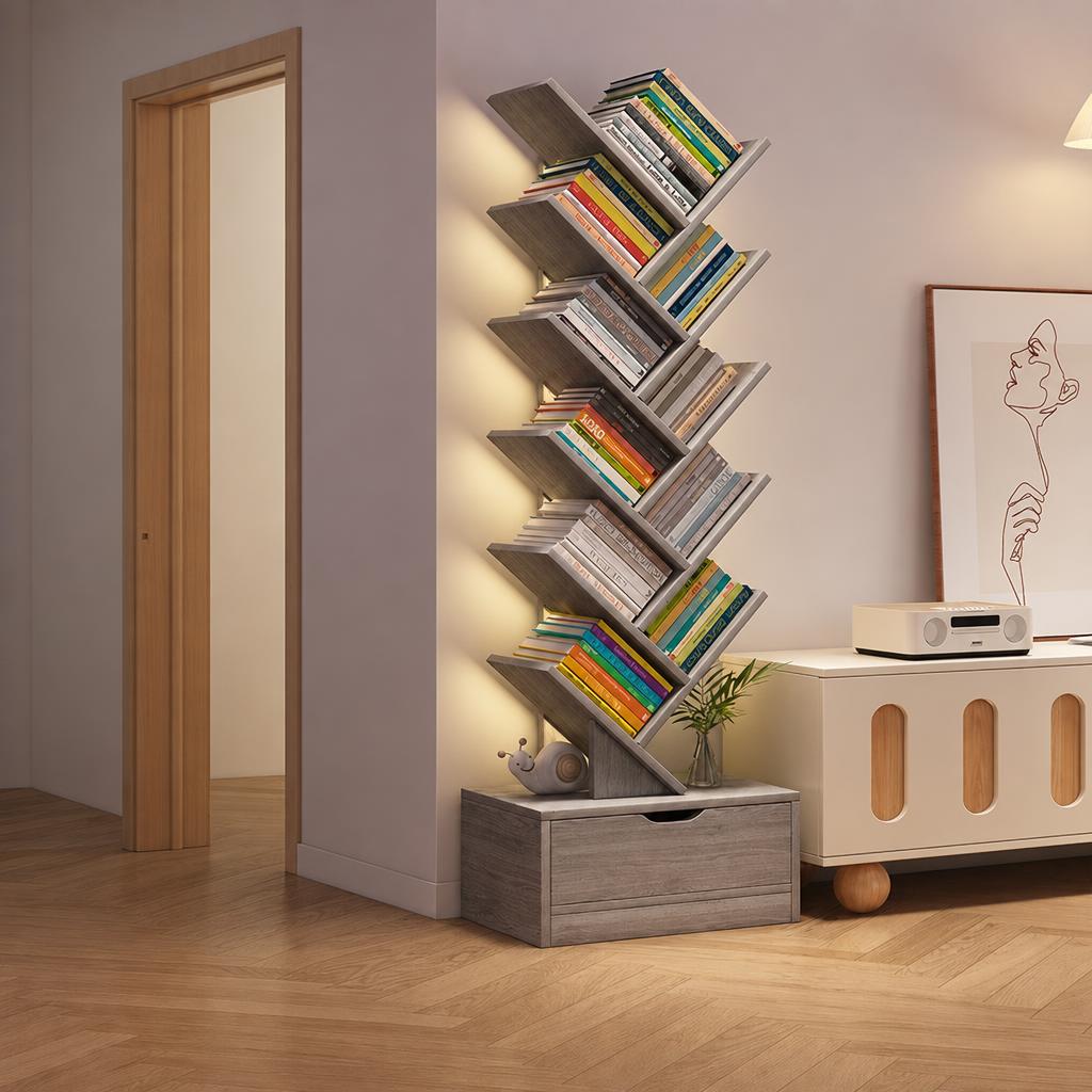 Dark gray [12-layer cabinet door model] height 140cm