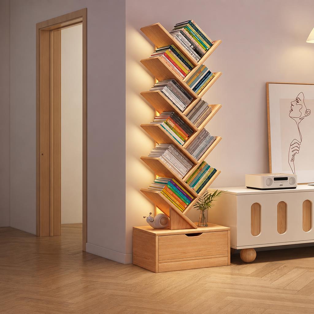 Pastoral color [12-layer cabinet door model] 140cm high