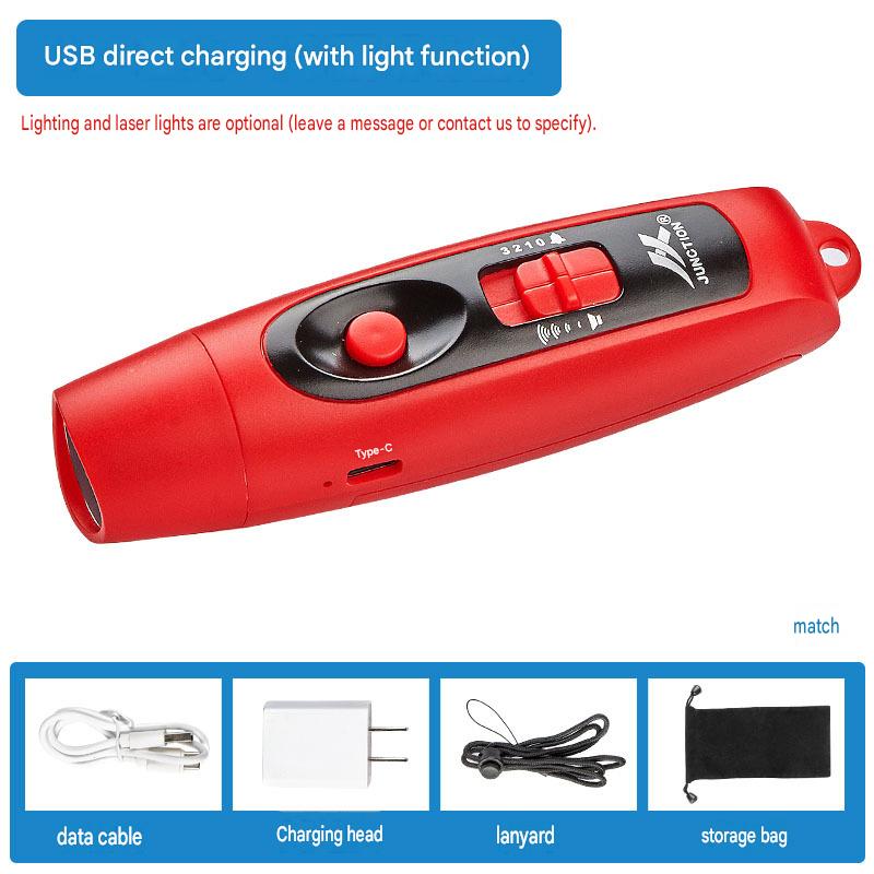 USB direct charge red-with lighting function