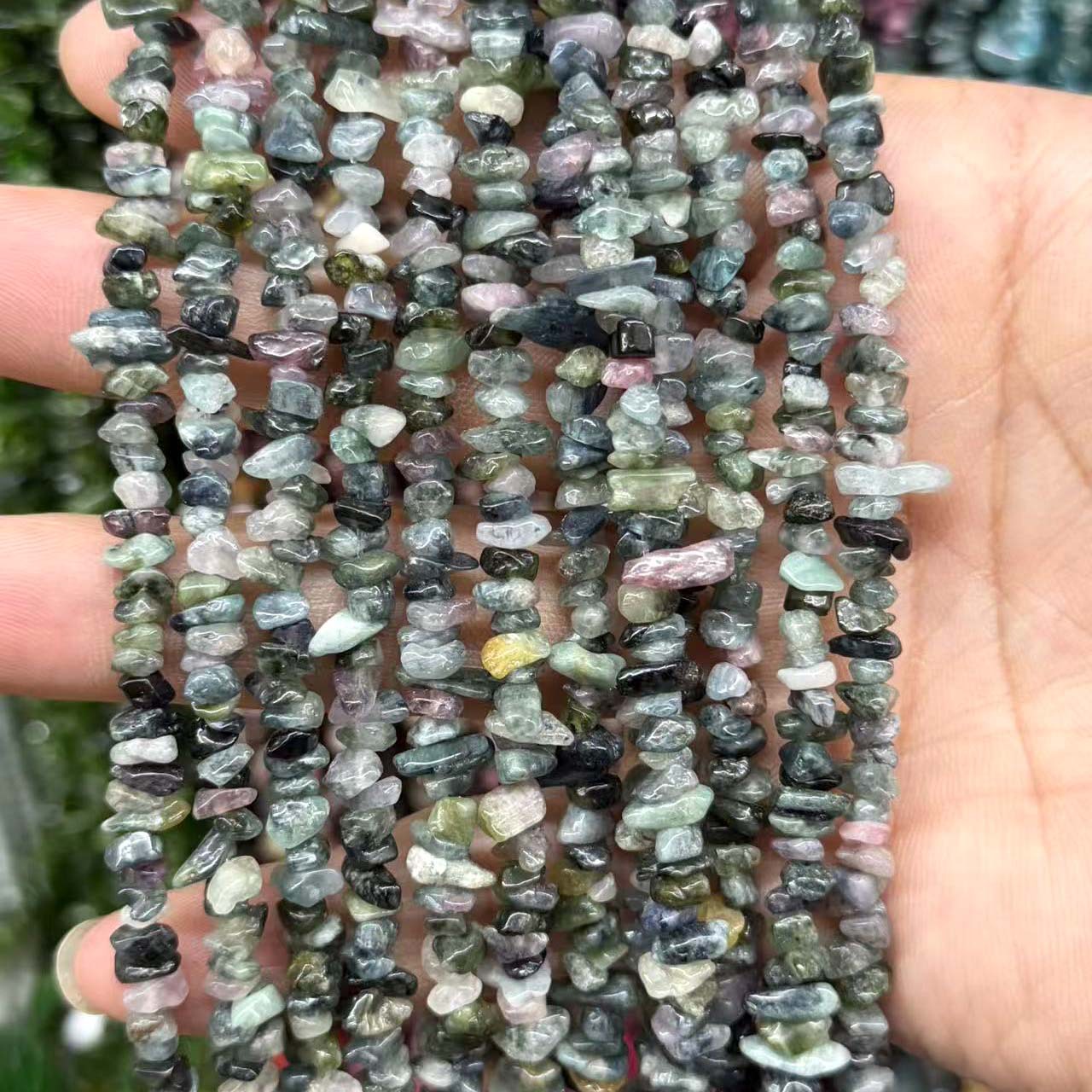 Blue tourmaline 3*5mm