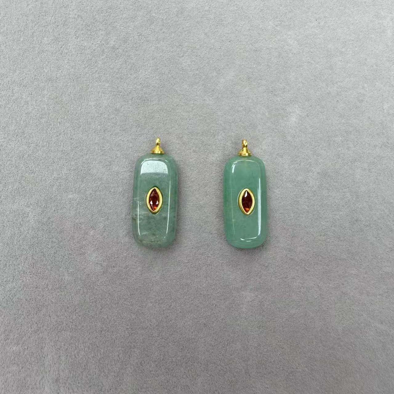 Green aventurine 12*25mm