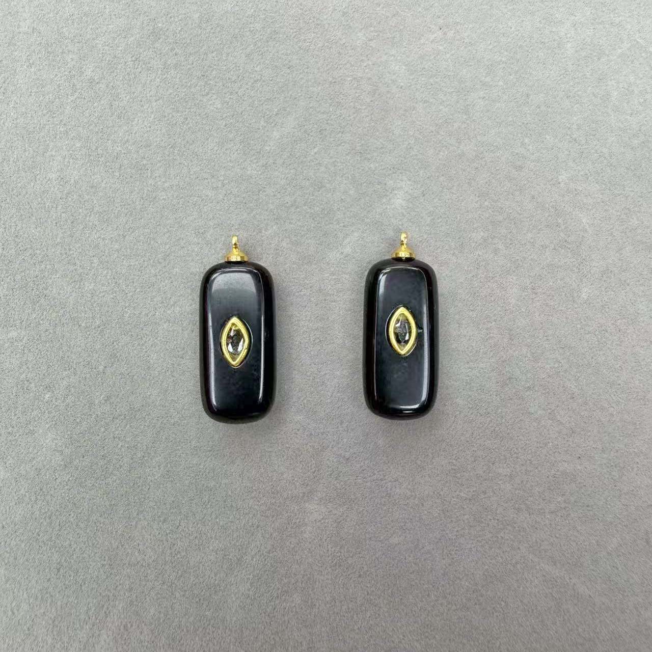 Black onyx 12*25mm