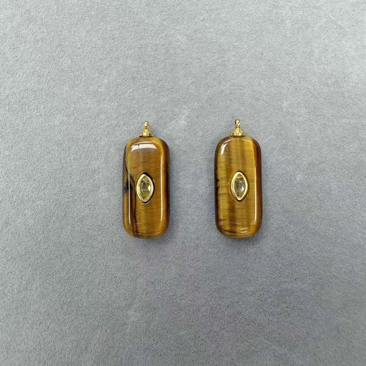 Tiger stone 12*25mm