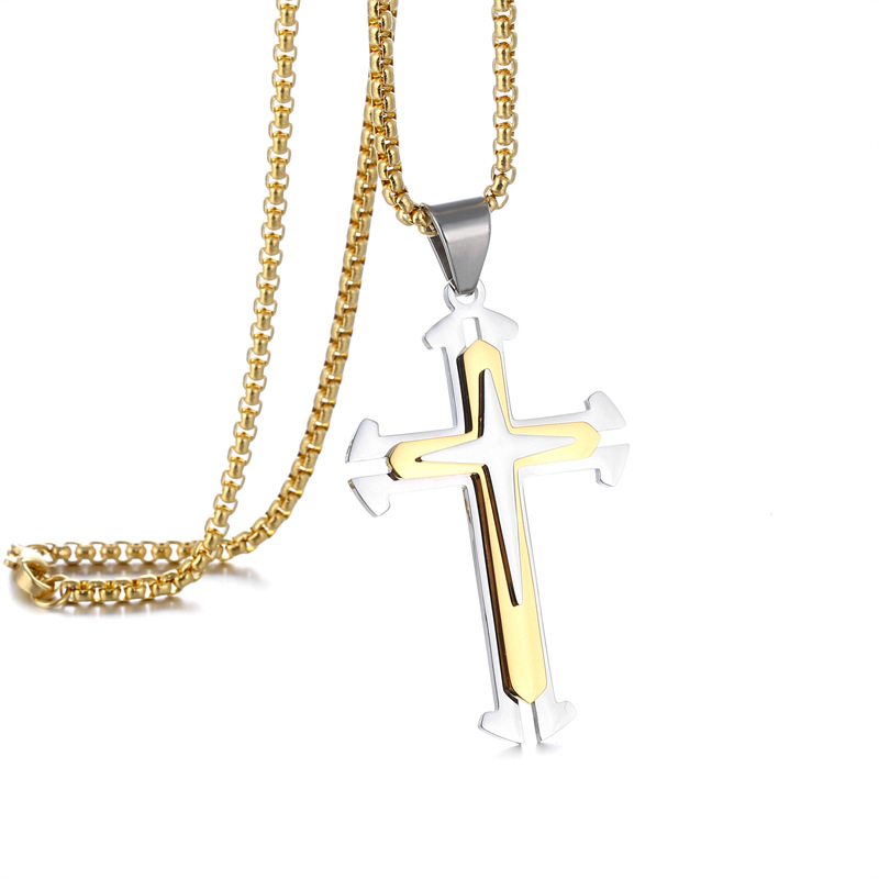 5:Gold with chain -60CM